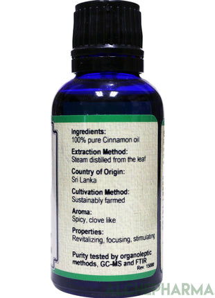 Cinnamon Leaf 100% Pure Essential Oil ( Country of Origin, Sri Lanka ) - Cinnamomum Zeylanicum )-Essential Oils-AlchePharma