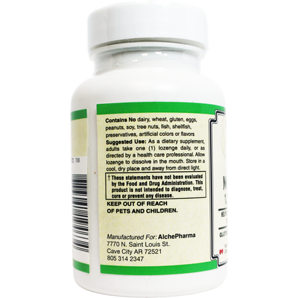 Coenzymated Methylfolate Lozenges 1360 mcg DFE patented Magnafolate®-Vitamin-AlchePharma