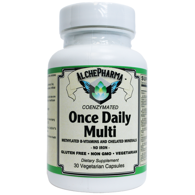 Coenzymated Once Daily Multi, No Iron-AlchePharma
