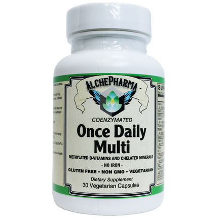 Coenzymated Once Daily Multi, No Iron-AlchePharma