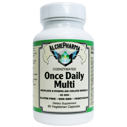 Coenzymated Once Daily Multi, No Iron-AlchePharma