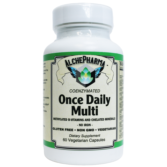 Coenzymated Once Daily Multi, No Iron-AlchePharma