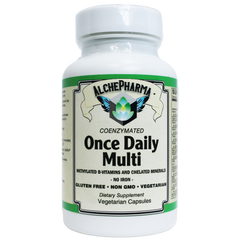 Coenzymated Once Daily Multi, No Iron-AlchePharma