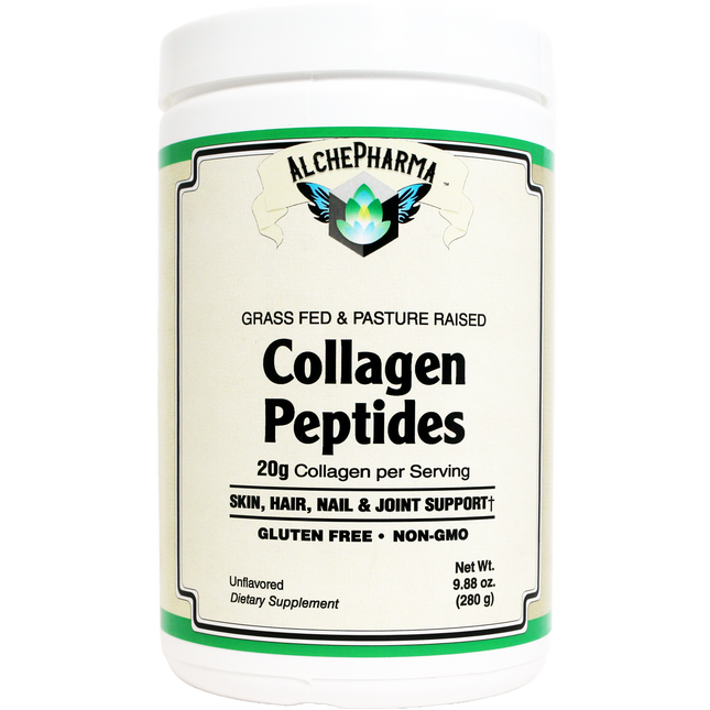 Collagen Peptides • Hydrolyzed Types 1 & 3 • Grass Fed-AlchePharma