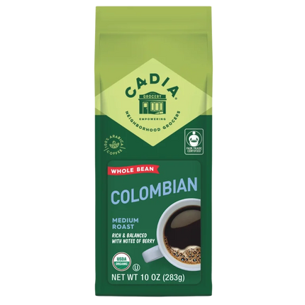 Colombian Whole Bean Coffee 10 Oz. (Organic)-Coffee-AlchePharma