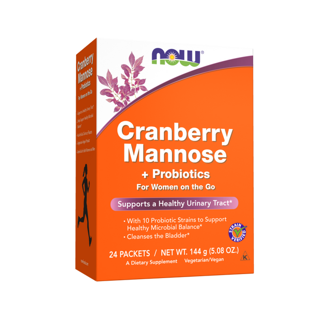 Cranberry Mannose + Probiotics 24 Packets-Urinary Tract Health\-AlchePharma