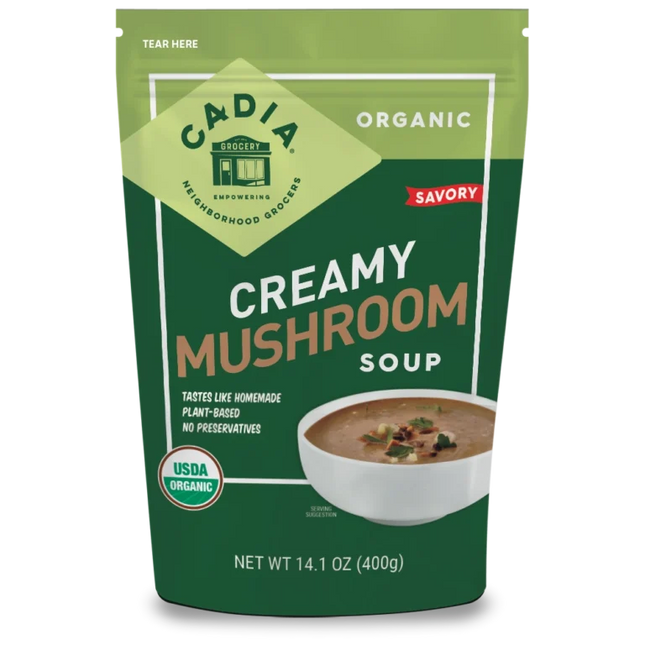 Creamy Mushroom Soup 14.1 Oz. (Organic)-Soup-AlchePharma