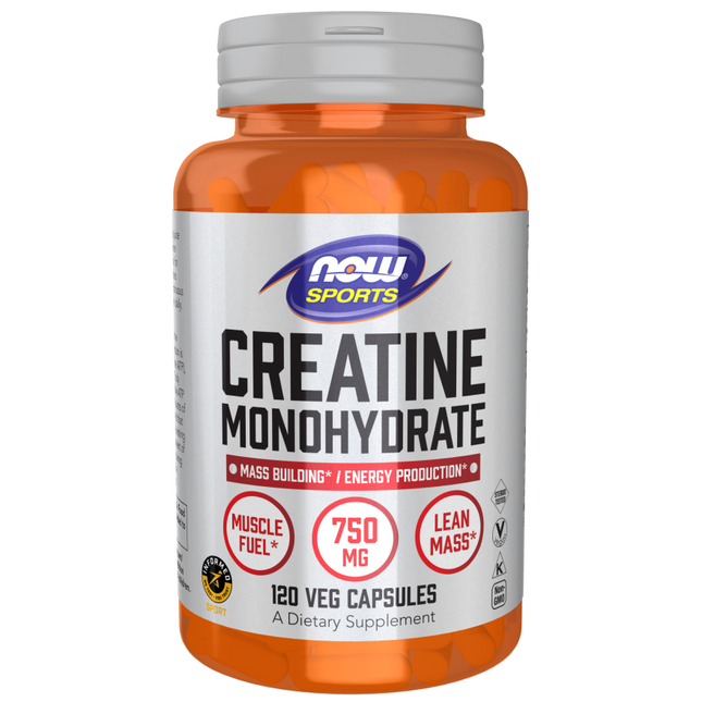 Creatine Monohydrate 750 mg Veg Capsules-Sports Nutrition-AlchePharma