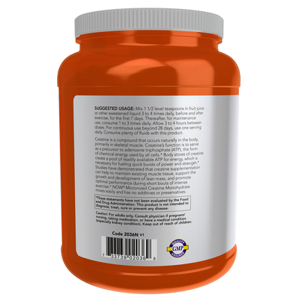 Creatine Monohydrate, Micronized Powder-Sports Nutrition-AlchePharma