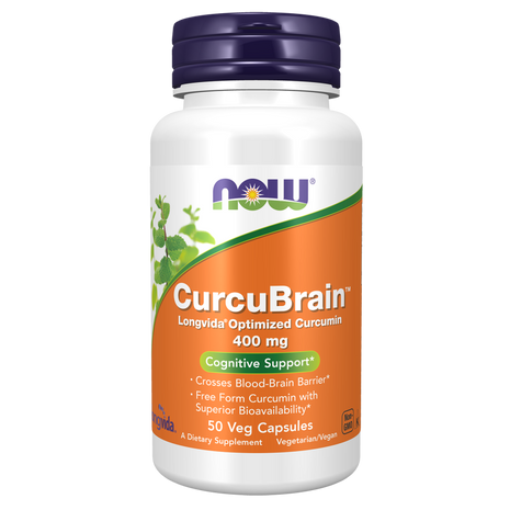 CurcuBrain™ 400 mg Veg Capsules-Mental Fitness/Mood Support-AlchePharma
