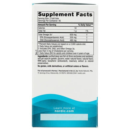 DHA (800 mg Omega-3)-Vitamins & Supplements-AlchePharma