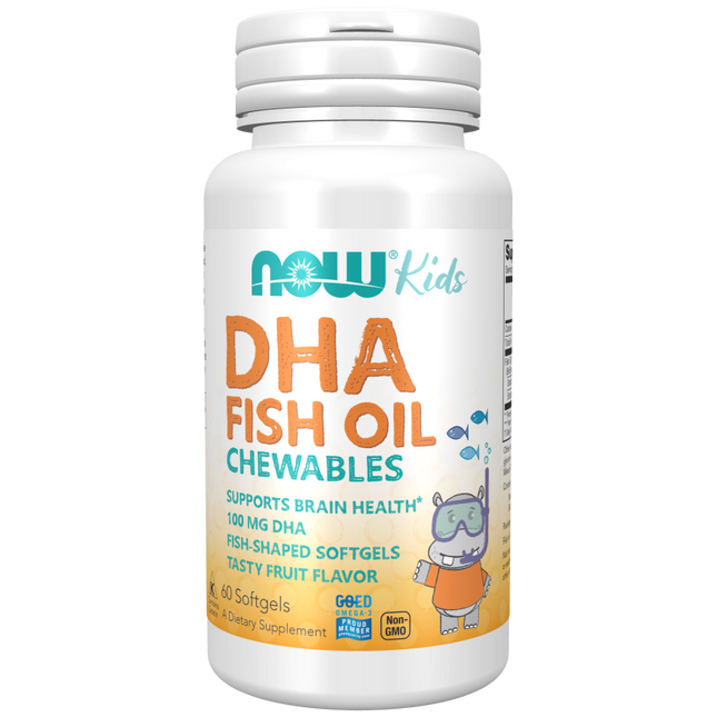 DHA Kids Fish Oil Chewable Softgels-Nutritional Oils-AlchePharma