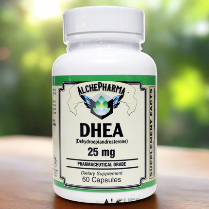 DHEA (Dehydroepiandrosterone) Pharmaceutical Grade 25 mg.-Hormones-AlchePharma