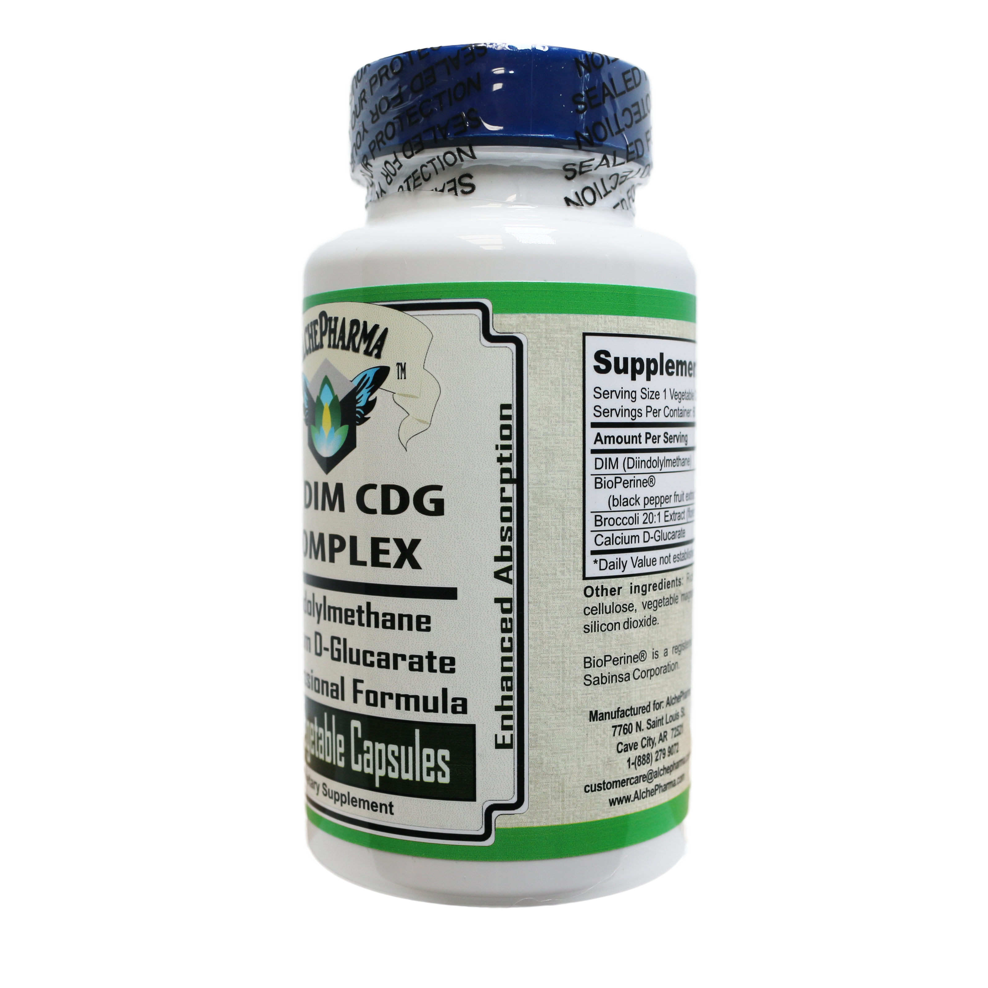 DIM-CDG Complex Professional Diindolylmethane, Calcium D-Glucarate