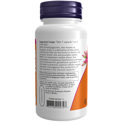 DMG 125 mg Veg Capsules-Vitamins-AlchePharma