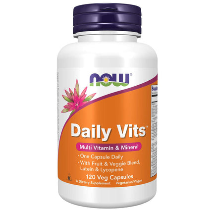 Daily Vits™ Veg Capsules-Multiple Vitamins and Minerals-AlchePharma