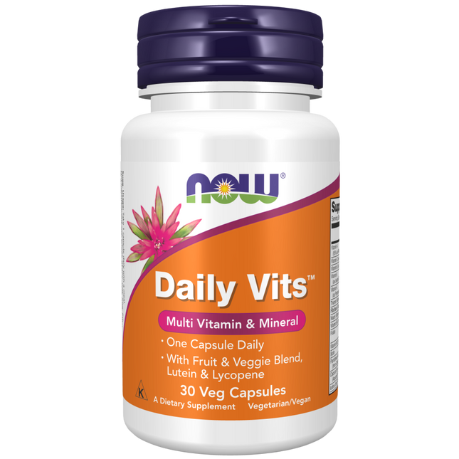 Daily Vits™ Veg Capsules-Multiple Vitamins and Minerals-AlchePharma