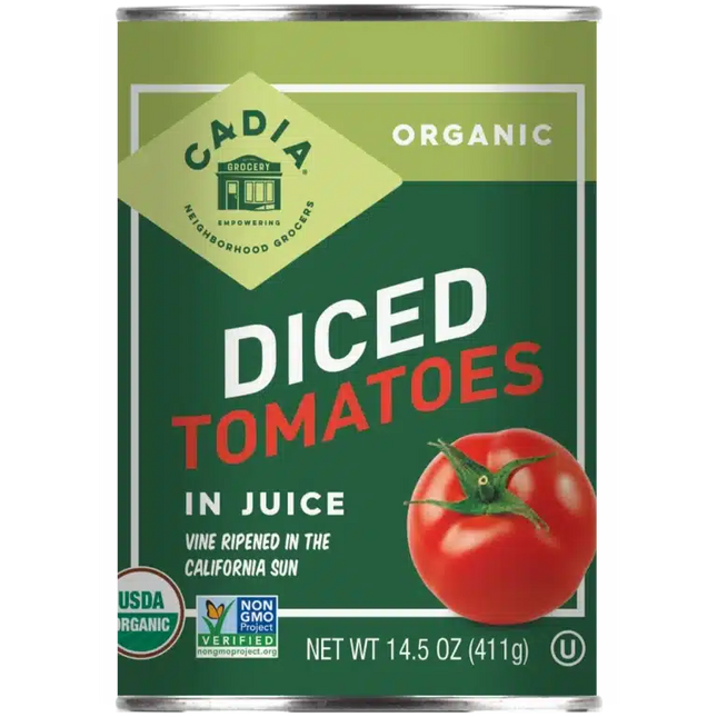 Diced Tomatoes in Juice 14.5 Oz. (Organic)-Canned Food-AlchePharma