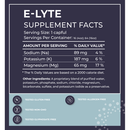 E-Lyte (Electrolyte Concentrate)-AlchePharma