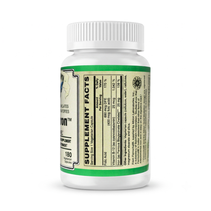 Easy Iron Vegan ( Patented Ferrochel®, iron bisglycinate ) Capsules-Mineral-AlchePharma