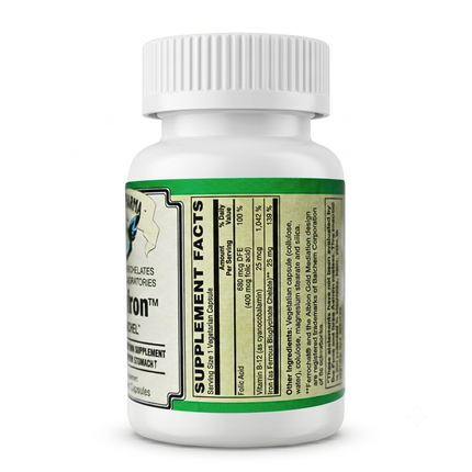 Easy Iron Vegan ( Patented Ferrochel®, iron bisglycinate ) Capsules-Mineral-AlchePharma