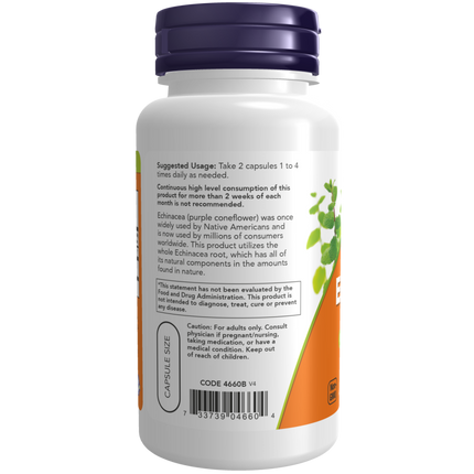 Echinacea 400 mg Veg Capsules-Herbs-AlchePharma