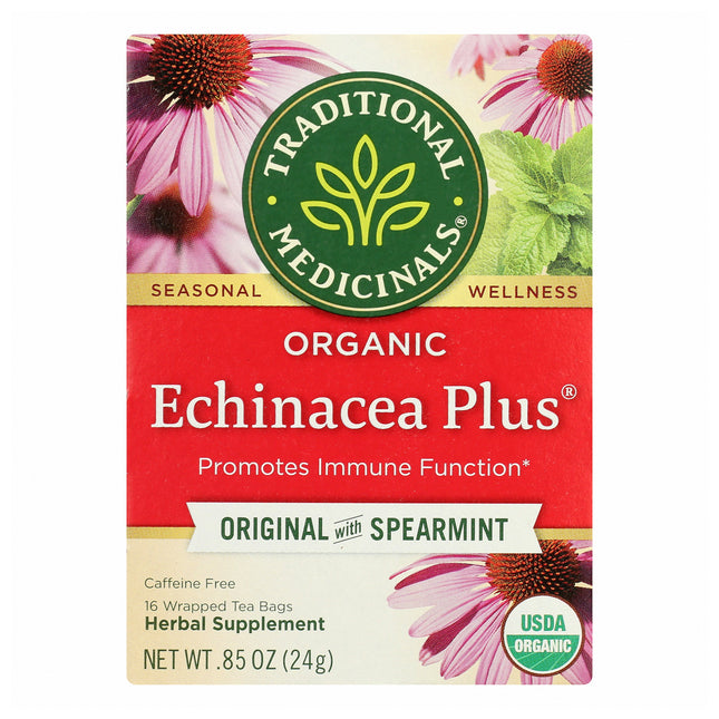 Echinacea Plus Tea - Original with Spearmint, Organic-tea-AlchePharma