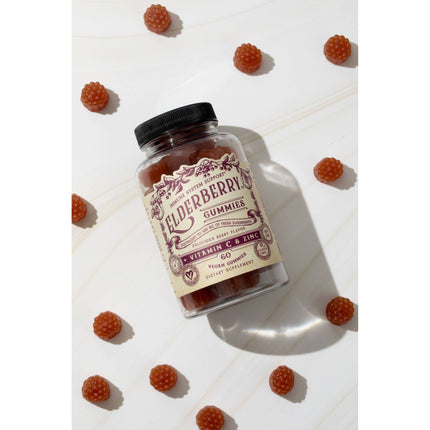 Elderberry Gummies with Zinc + Vitamin C- 60 CT-AlchePharma