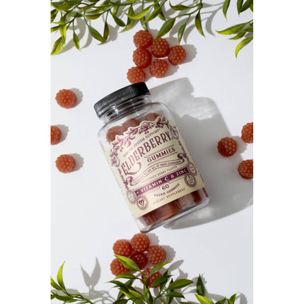 Elderberry Gummies with Zinc + Vitamin C- 60 CT-AlchePharma