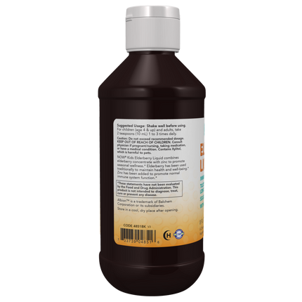 Elderberry Liquid for Kids-Immune System Enhancers-AlchePharma