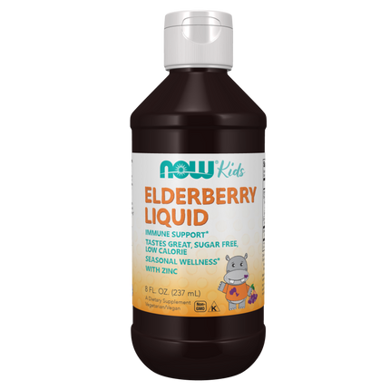 Elderberry Liquid for Kids-Immune System Enhancers-AlchePharma