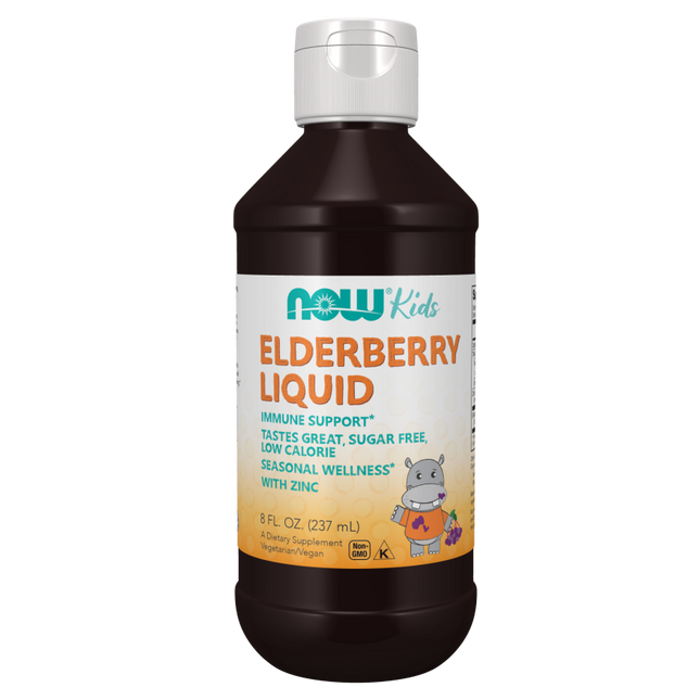 Elderberry Liquid for Kids-Immune System Enhancers-AlchePharma