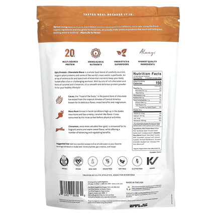 Epic Protein - Plant-Based Protein + Superfoods (3 Flavors)-Protein Powders-AlchePharma