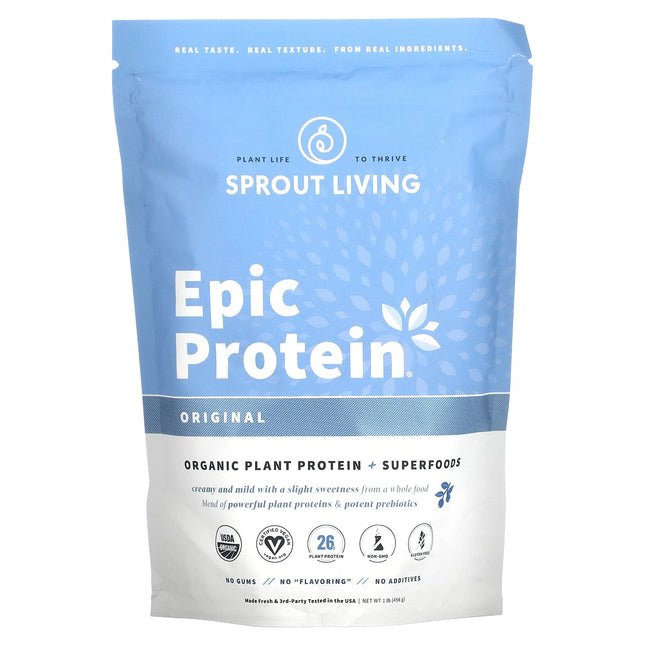 Epic Protein - Plant-Based Protein + Superfoods (3 Flavors)-Protein Powders-AlchePharma