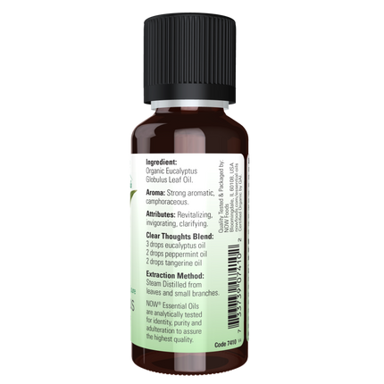 Eucalyptus Globulus Oil, Organic-Aromatherapy-AlchePharma