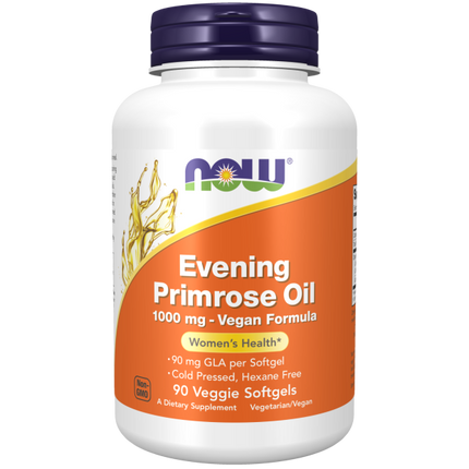 Evening Primrose Oil 1000 mg Vegan Formula Veggie Softgels-Nutritional Oils-AlchePharma