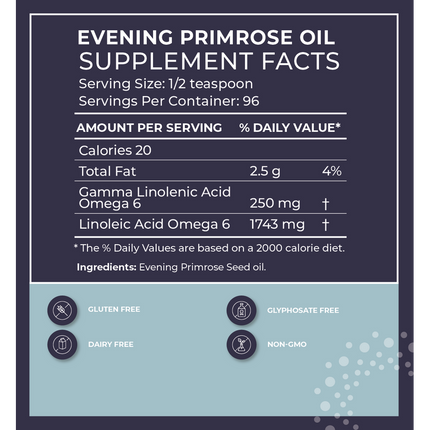 Evening Primrose Oil 8 Fl. Oz.-AlchePharma