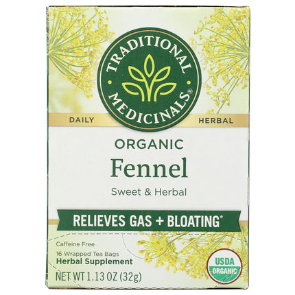 Fennel Tea, Organic-Herbal Teas-AlchePharma