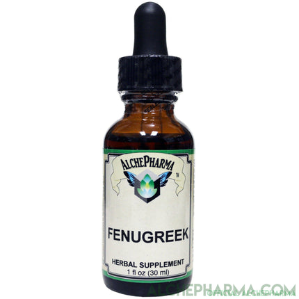 Fenugreek Seed Liquid Tincture - ( Organic Trigonella foenum graecum) - HSR 1:3 PARVE K-1604-Herb-AlchePharma