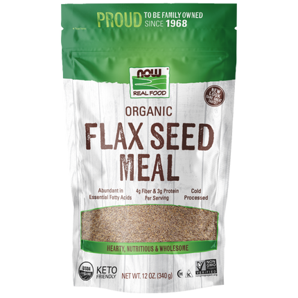 Flax Seed Meal, Organic-Natural Foods-AlchePharma