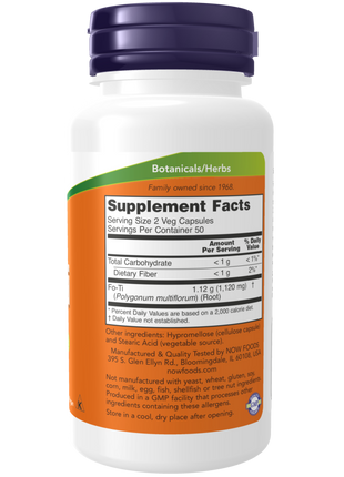 Fo-Ti 560 mg Veg Capsules-Herbs-AlchePharma