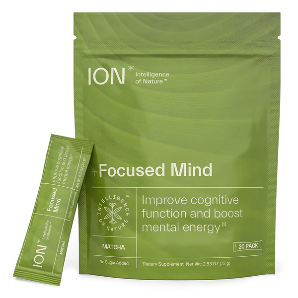 +Focused Mind - Cognitive & Energy Powder (Matcha)-Super Foods-AlchePharma