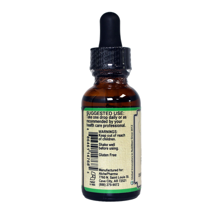 Folate Liquid [ 667 mcg DFE, 400 mcg of Folinic Acid ] 800 Servings-Vitamin-AlchePharma