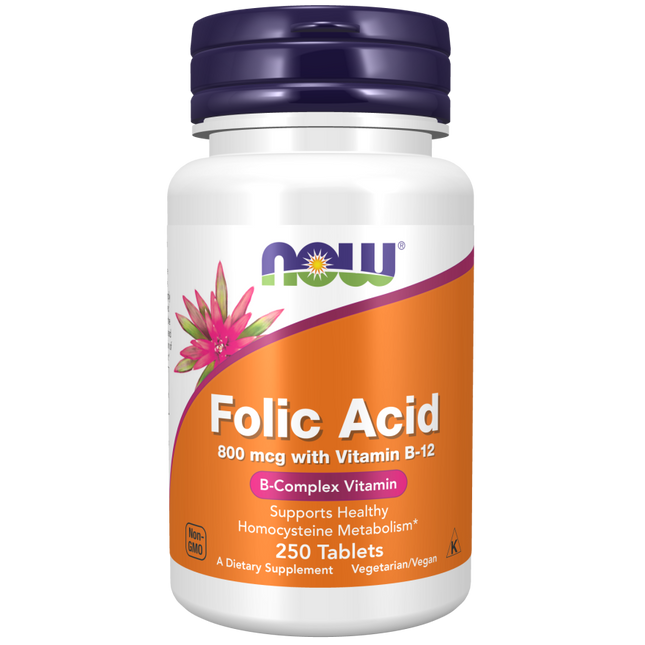 Folic Acid 800 mcg with Vitamin B-12 Tablets-Vitamins-AlchePharma