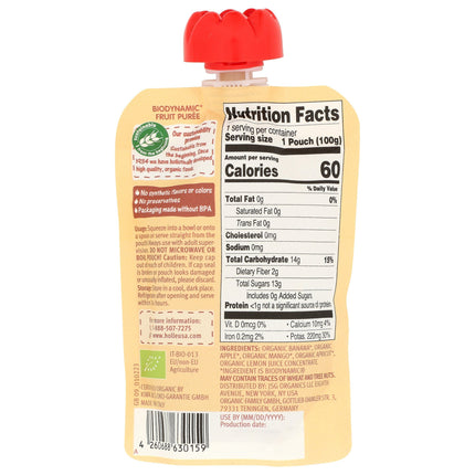 Fruit & Veggie Puree Pouches 3.5 Oz (8 Organic Options)-AlchePharma