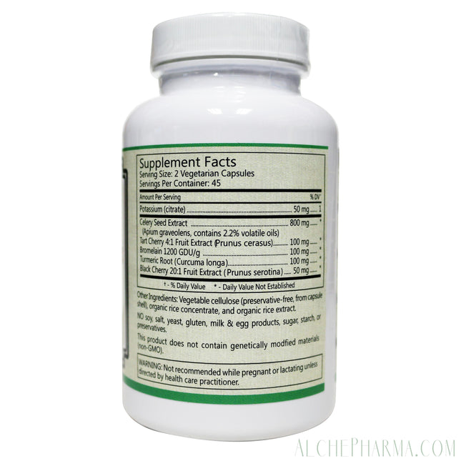 GO-OUT PLEX Joint & Circulatory Support w/ Tart Cherry and Celery Seed Extracts-Joint Health-AlchePharma