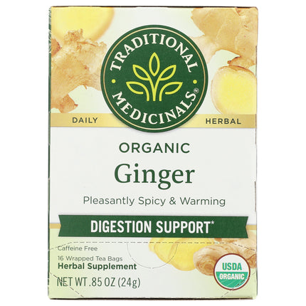 Ginger Tea, Organic-Herbal Teas-AlchePharma