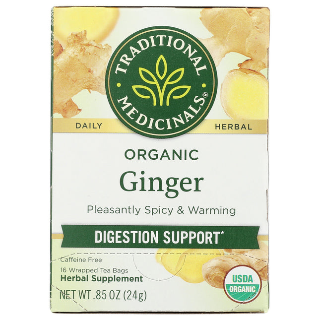 Ginger Tea, Organic-Herbal Teas-AlchePharma