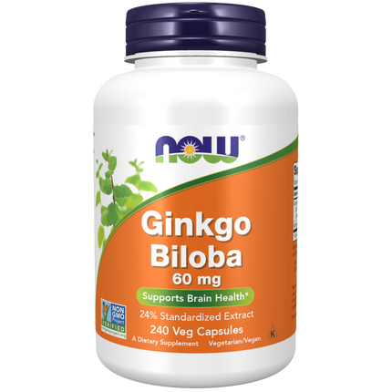 Ginkgo Biloba 60 mg Veg Capsules-Herbs-AlchePharma