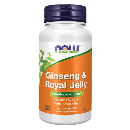 Ginseng & Royal Jelly Capsules-Herbs-AlchePharma